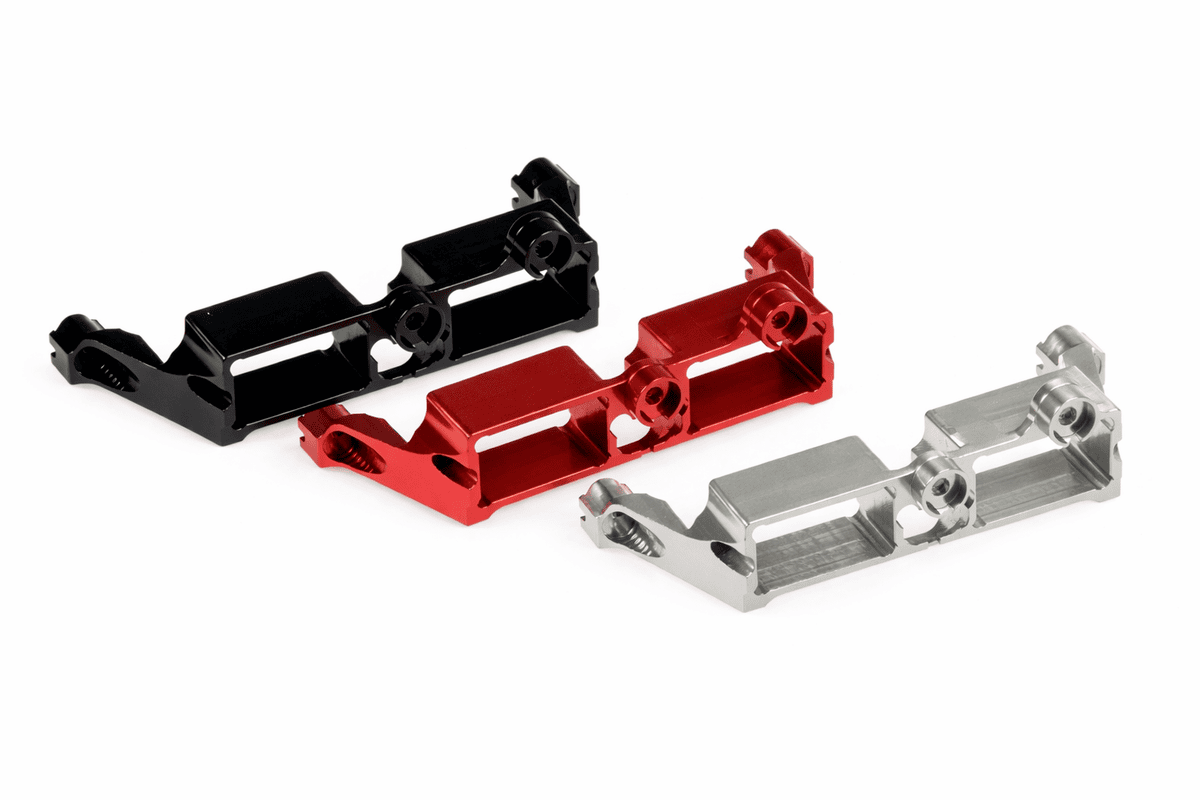 4Cゼーロ ドロマーゼーロ 改造パーツ 調整パーツ 付き Traxxas TRX4 TRX6 Diff Lock Servo Mount Aluminium Upgrade Silver